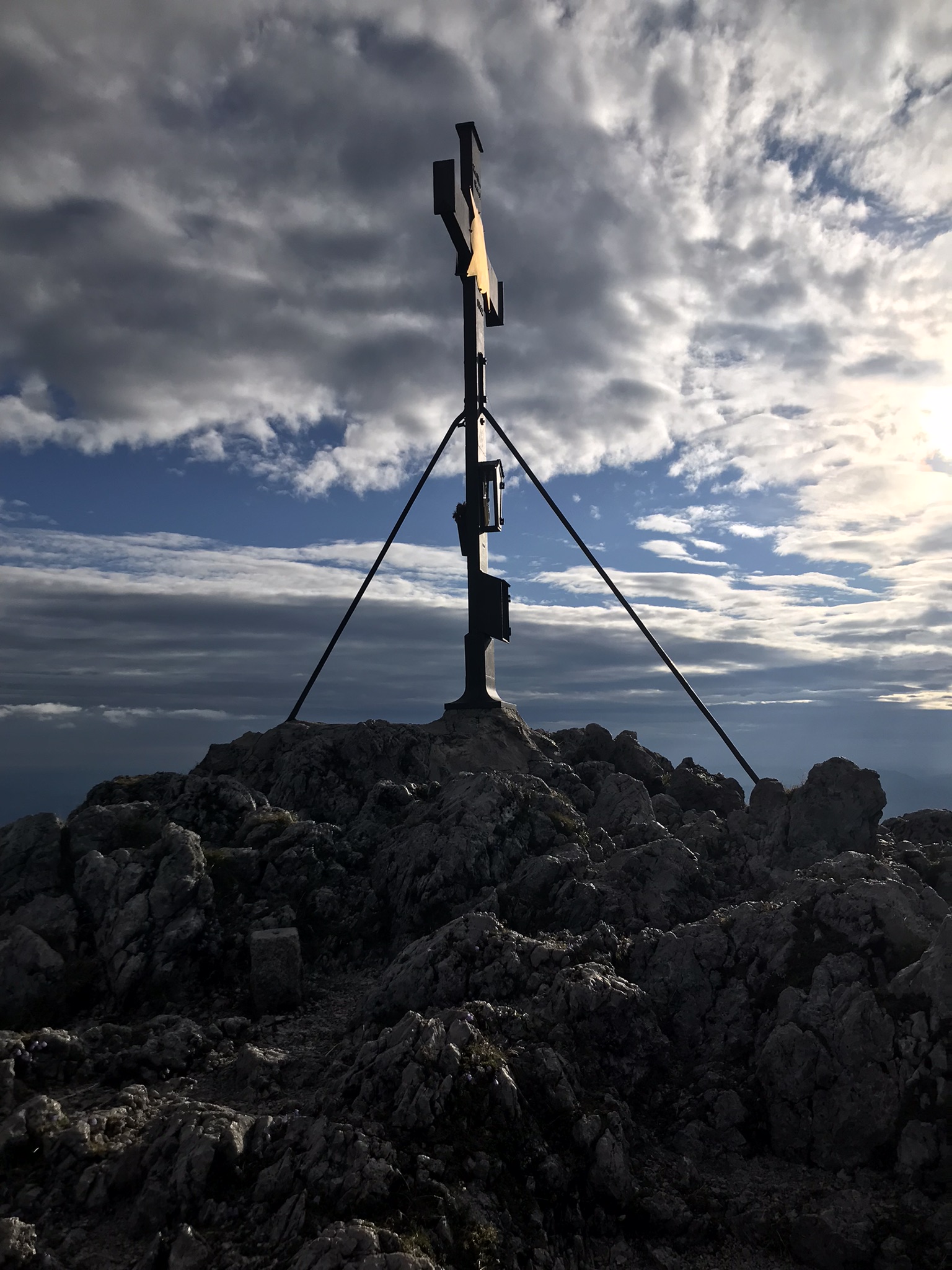 Frühmorgendliche Tour auf den Hochstaufen