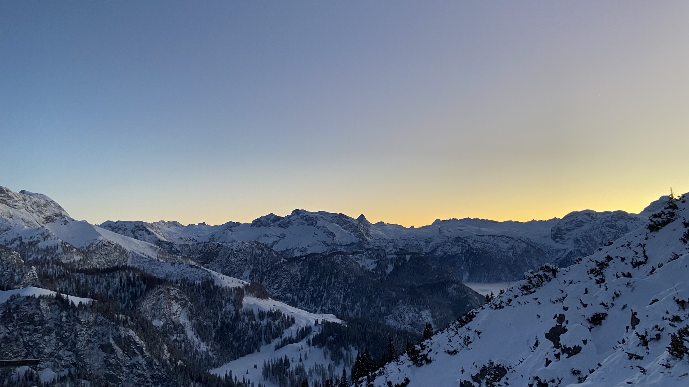 Skitour und Sundowner am Jenner